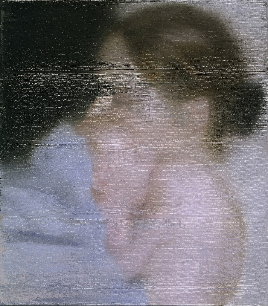 Герхард Рихтер. S. mit Kind. 1995. 61 x 51 см, масло, холст // gerhard-richter.com