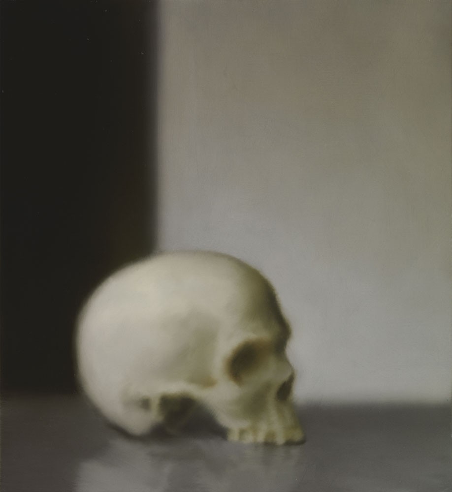 Герхард Рихтер. Schädel. 1983. 55 x 50 см, масло, холст // gerhard-richter.com