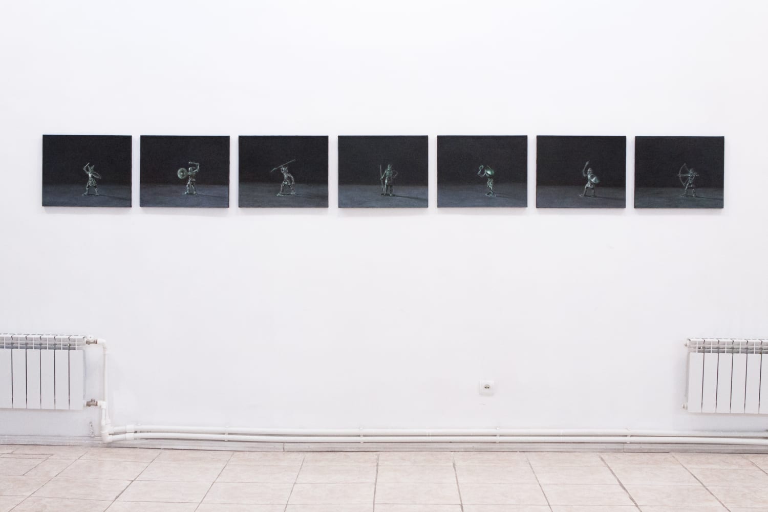 Эдгар Амроян, «Без названия»; вид экспозиции 