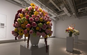 Willem de Rooij. Bouquet V. 2010, mixed media installation